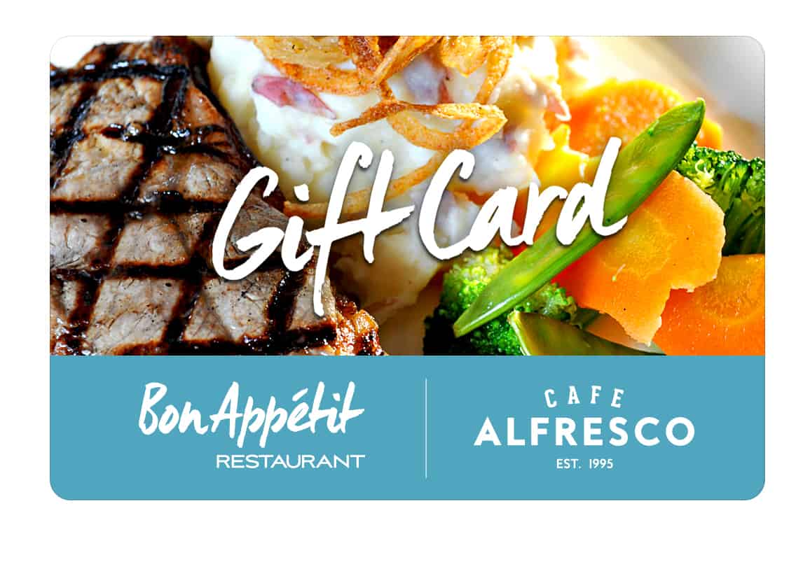 Bon Appetit, Cafe Alfresco Gift Card Image