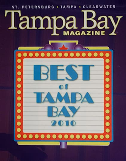 Tampa Bay Magazine Award 2010