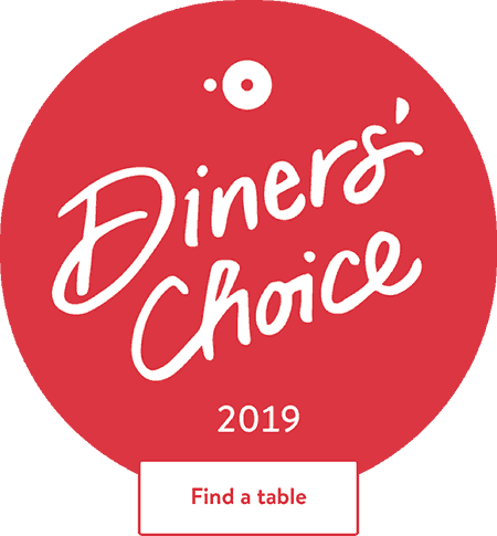 2019 OpenTable Diners' Choice Award